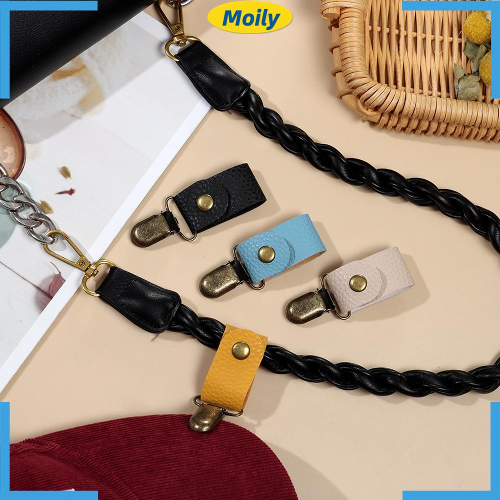 MOILYVN Kẹp Mỏ Vịt Màu Đen Gắn Nón / Túi Xách Du Lịch Thời Trang