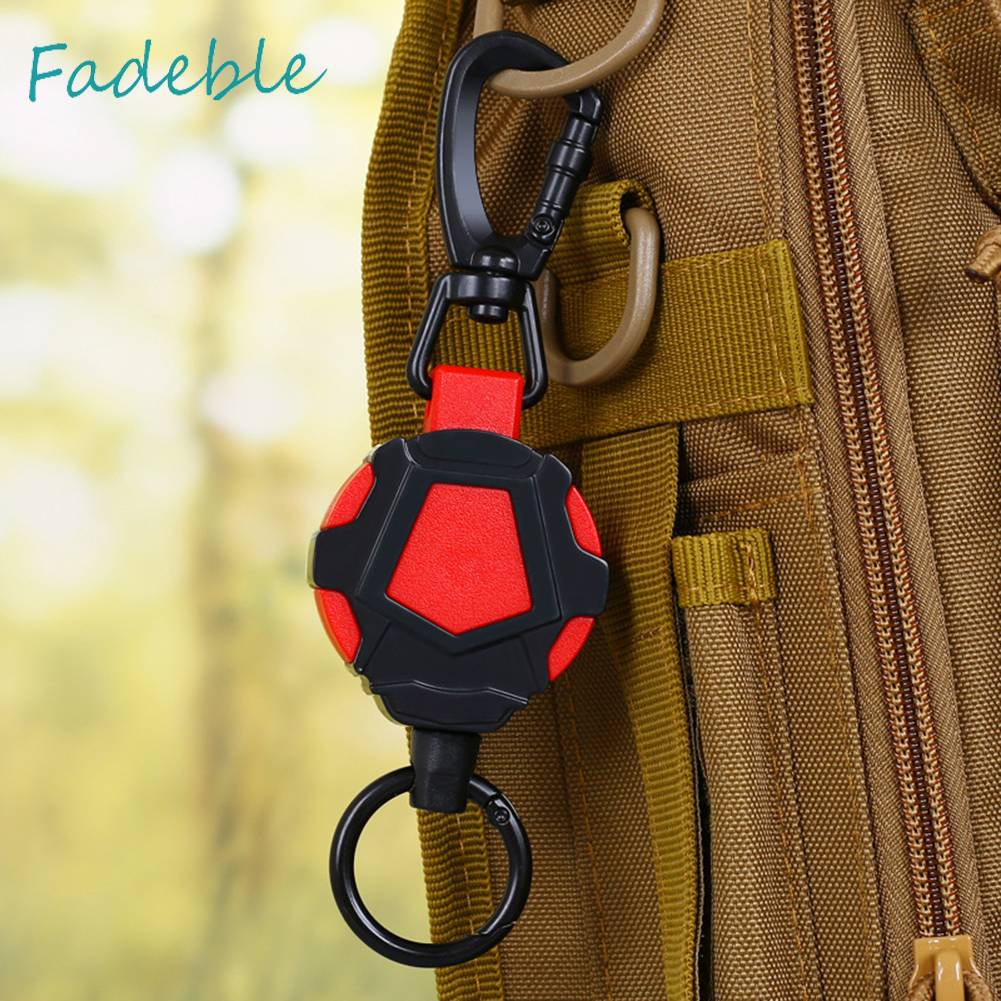 Dây Móc Chìa Khóa Co Giãn Chống Thất Lạc Có Thể Thu Gọn Tiện Dụng Giá Đỡ