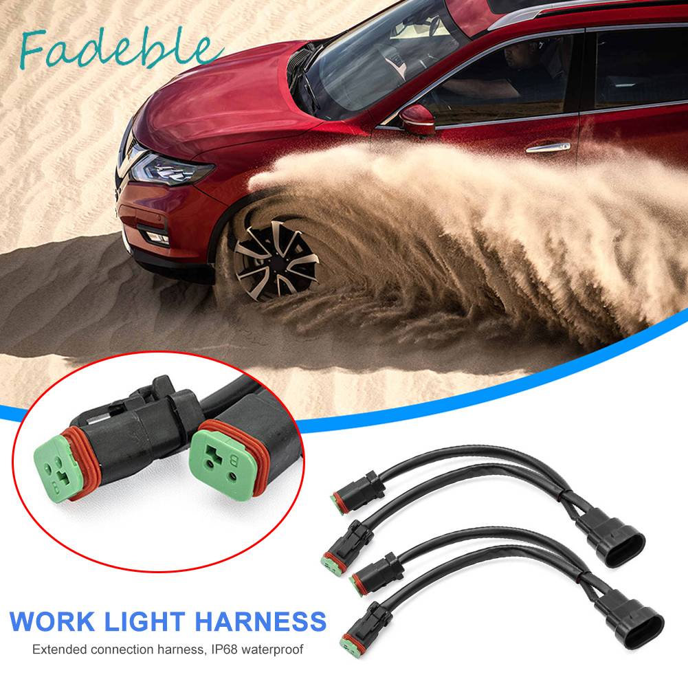 Đầu Nối Đèn Pha 9005 9006 H10 Sang Deutsch DT 12V Chất Lượng Cao