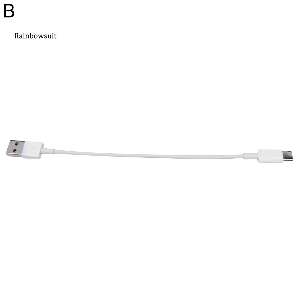 Dây Cáp Sạc 20cm 2A Micro USB Type-C 8Pin Tốc Độ Cao An Toàn Cho iPhone