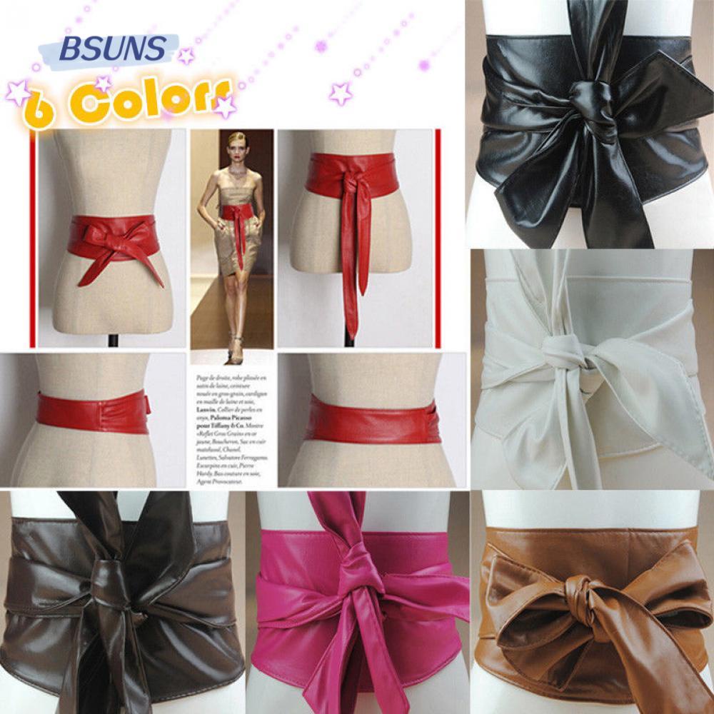 BSUNS Thắt Lưng Bản Rộng Thời Trang Cho Nữ