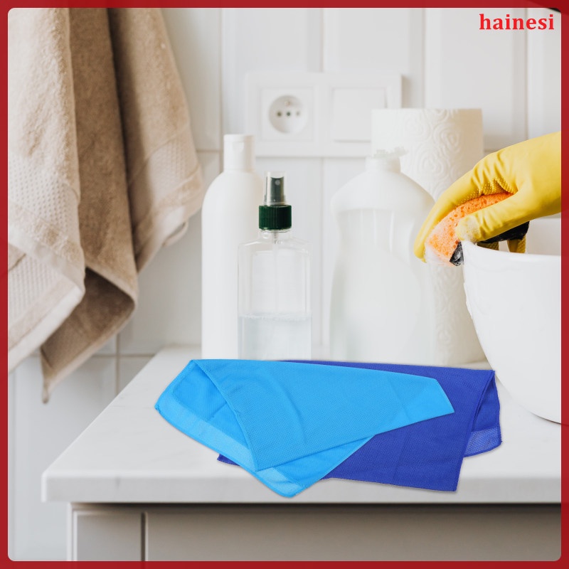 Set 2 Khăn Lau Mồ Hôi Nhanh Khô Tiện Dụng Khi Tập Gym / Thể Thao