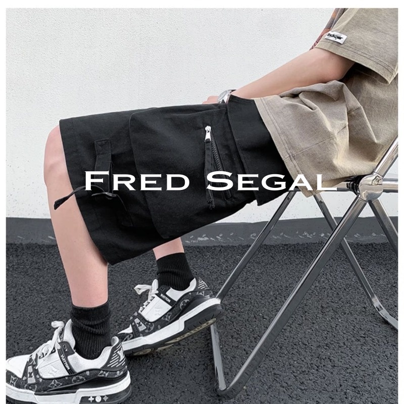 Fred Segal quần đùi nam quần ống suông quần short nam 2023 NEW FS07530