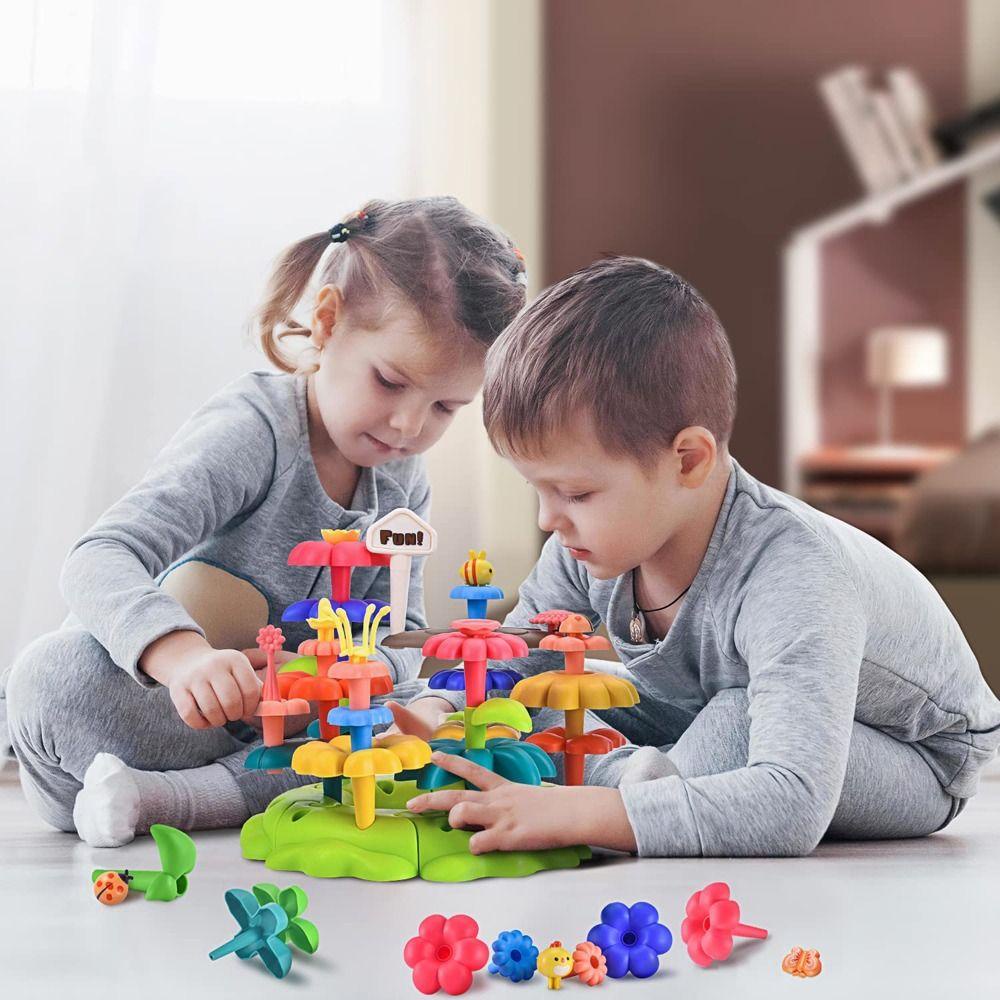 MMLUCK Bộ 42 / 93 Món Đồ Chơi Lắp Ráp Bằng Nhựa Dễ Thương Cho Bé