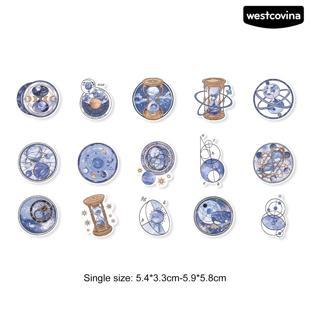 [WSTN]✎Set 60 Sticker Dán Trang Trí Sổ Tay DIY