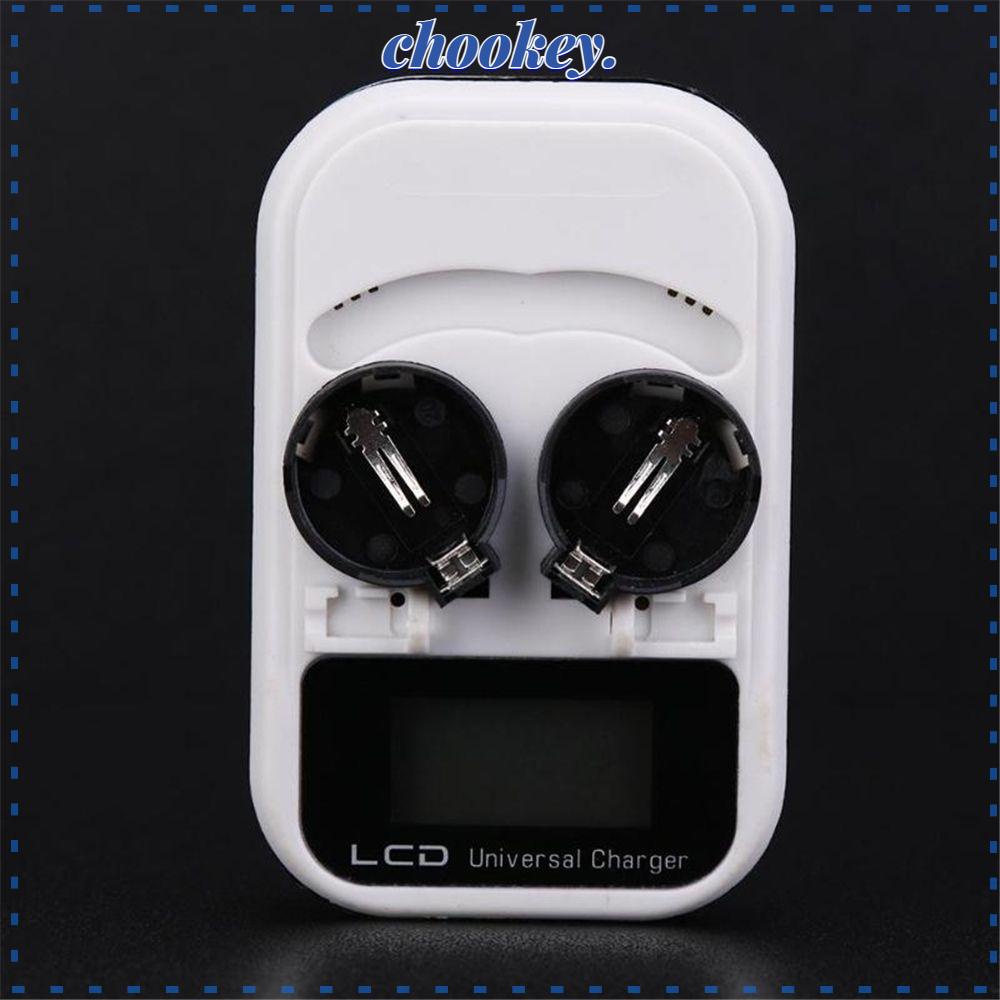 CHOOKEY Bộ Sạc Pin Di Động Với Nút Chuyển Đổi LCD