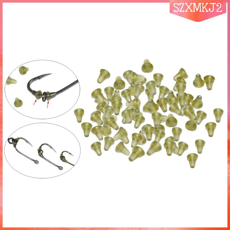 Set 100 / 100 Nút Chặn Mồi Câu Cá Chuyên Dụng