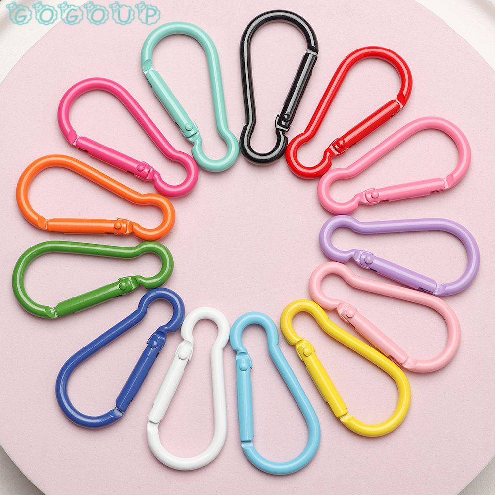 GOGOUP Set 5 Móc Khóa Leo Núi Bằng Hợp Kim Nhôm Nhiều Màu Sắc Chất Lượng Cao