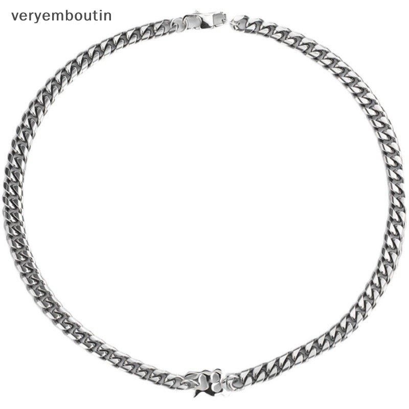 Vòng cổ Kim Loại Mặt Chữ M Phong Cách Punk Hip Hop Cá Tính