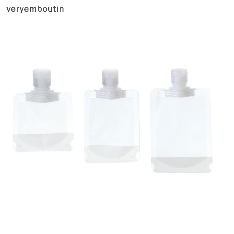 Túi Đựng Dầu Gội 30 / 50 / 100ml Chống Rò Rỉ Có Thể Tái Sử Dụng