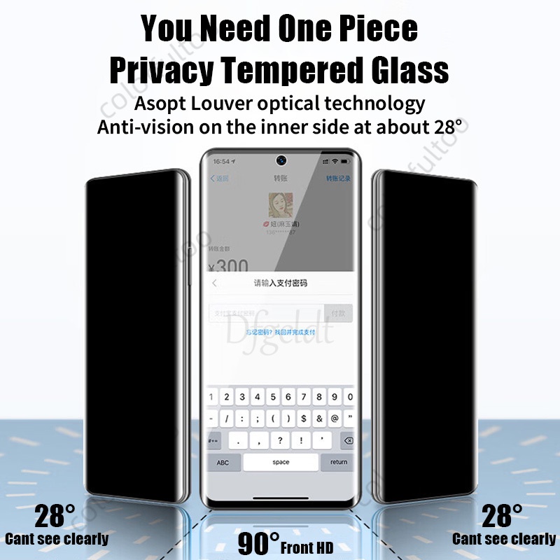 Kính Cường Lực 9H Chống Nhìn Trộm Cho Realme 11 Pro Plus 11 10 9 Pro Plus + 8i 8Pro 11Pro 10 11 4G 5G