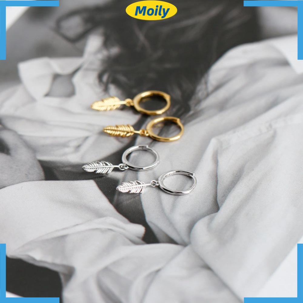 MOILYVN 3 Đôi Bông Tai Hình Lông Vũ Gợi Cảm