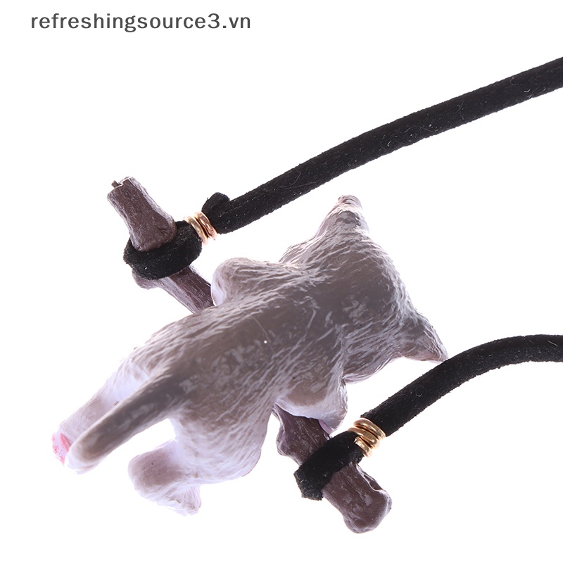 Dây Treo Trang Trí Nội Thất Xe Hơi Hình Chú Mèo Nhánh Cây Dễ Thương REFRE3 3.vn}