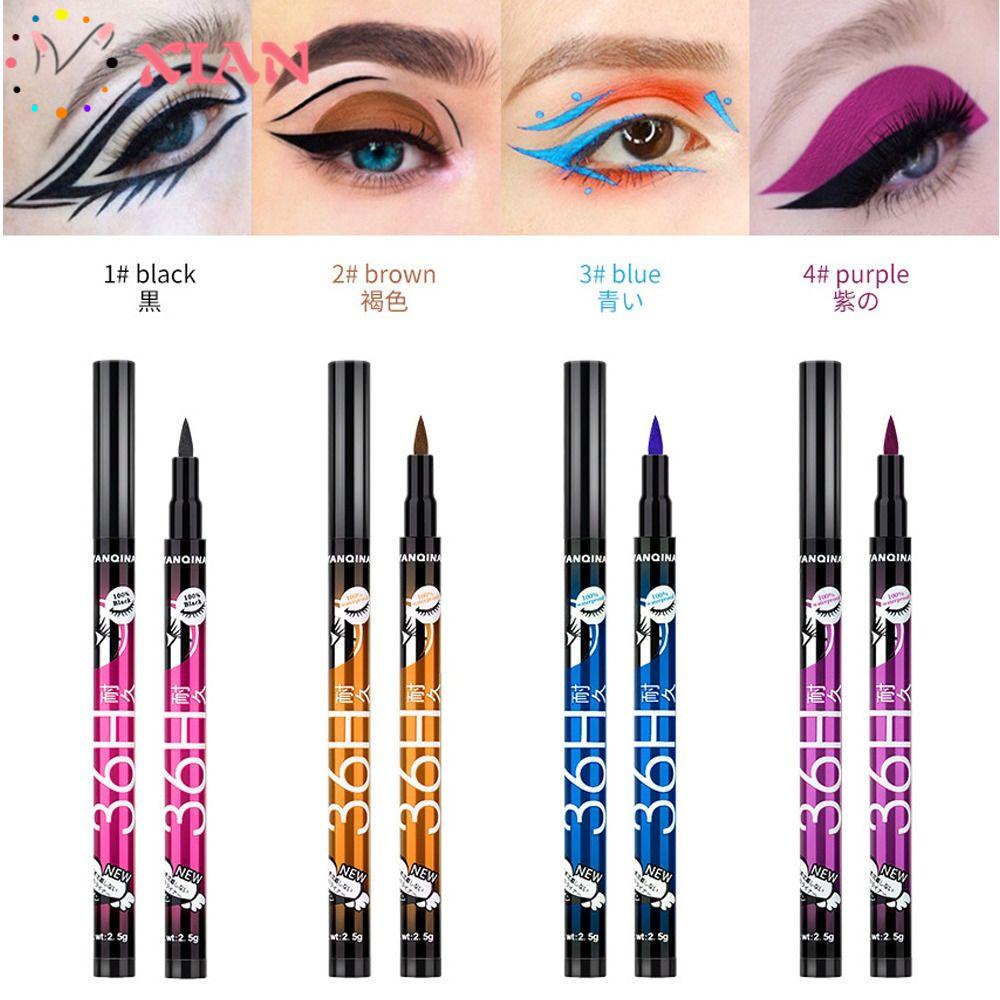 XIANTIN Bút Kẻ Mắt Dạng Lỏng Nhanh Khô Lâu Trôi Chống Thấm Nước