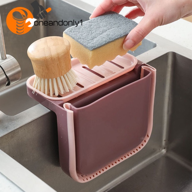 Giá Đỡ Miếng Xốp Rửa Chén Có Thể Gấp Gọn Tiện Dụng