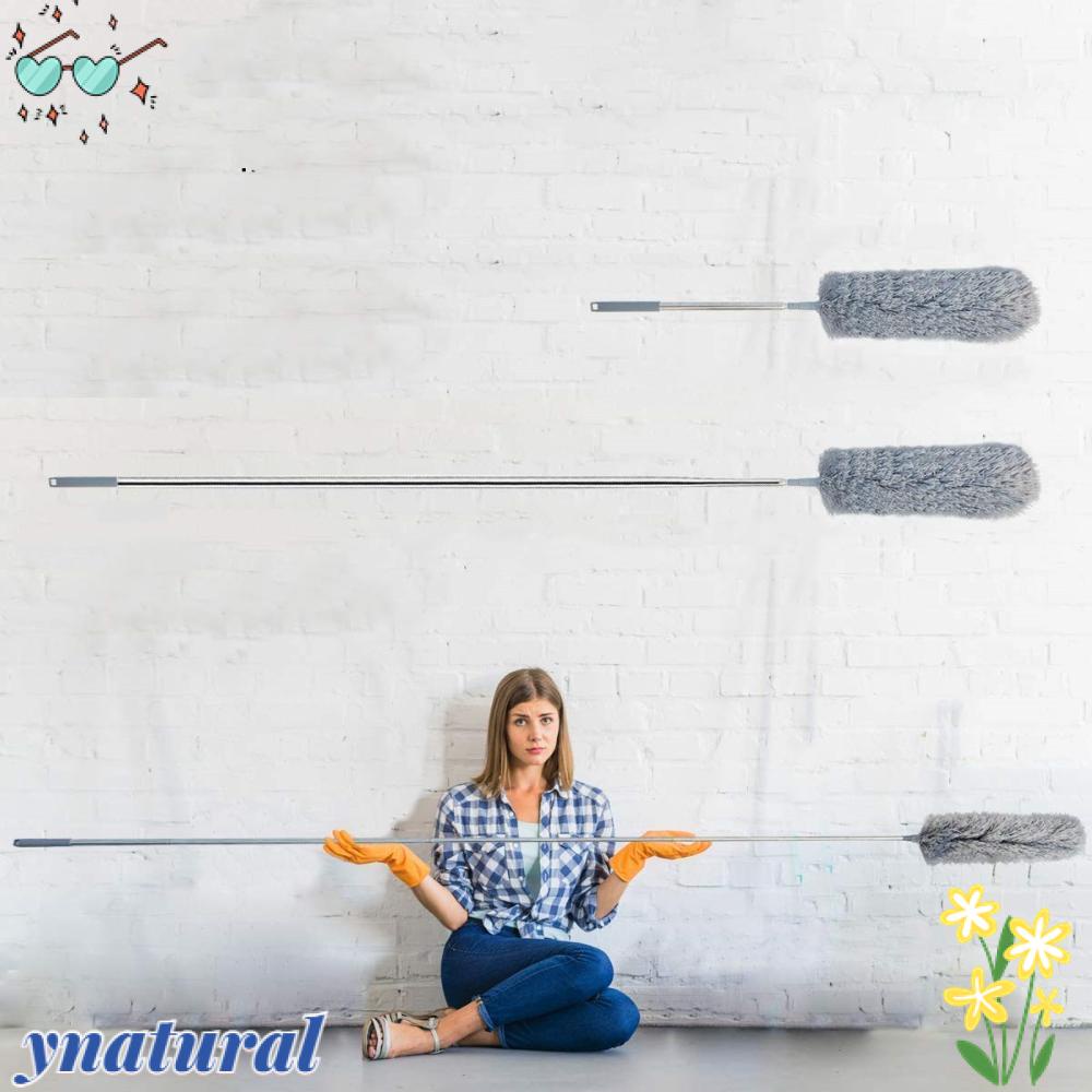YNATURAL Chổi Quét Bụi Bằng Sợi Micro Chống Tĩnh Điện Tiện Dụng Cho Gia Đình
