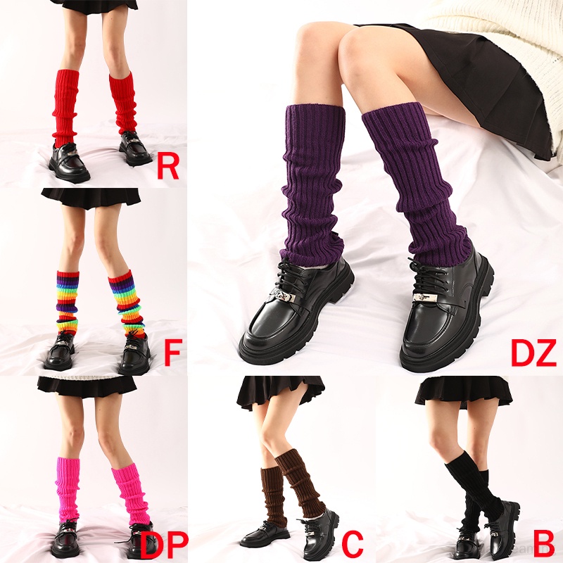 Vớ Dài Ngang Gối Màu Sắc Thời Trang Mùa Đông Dành Cho Nữ