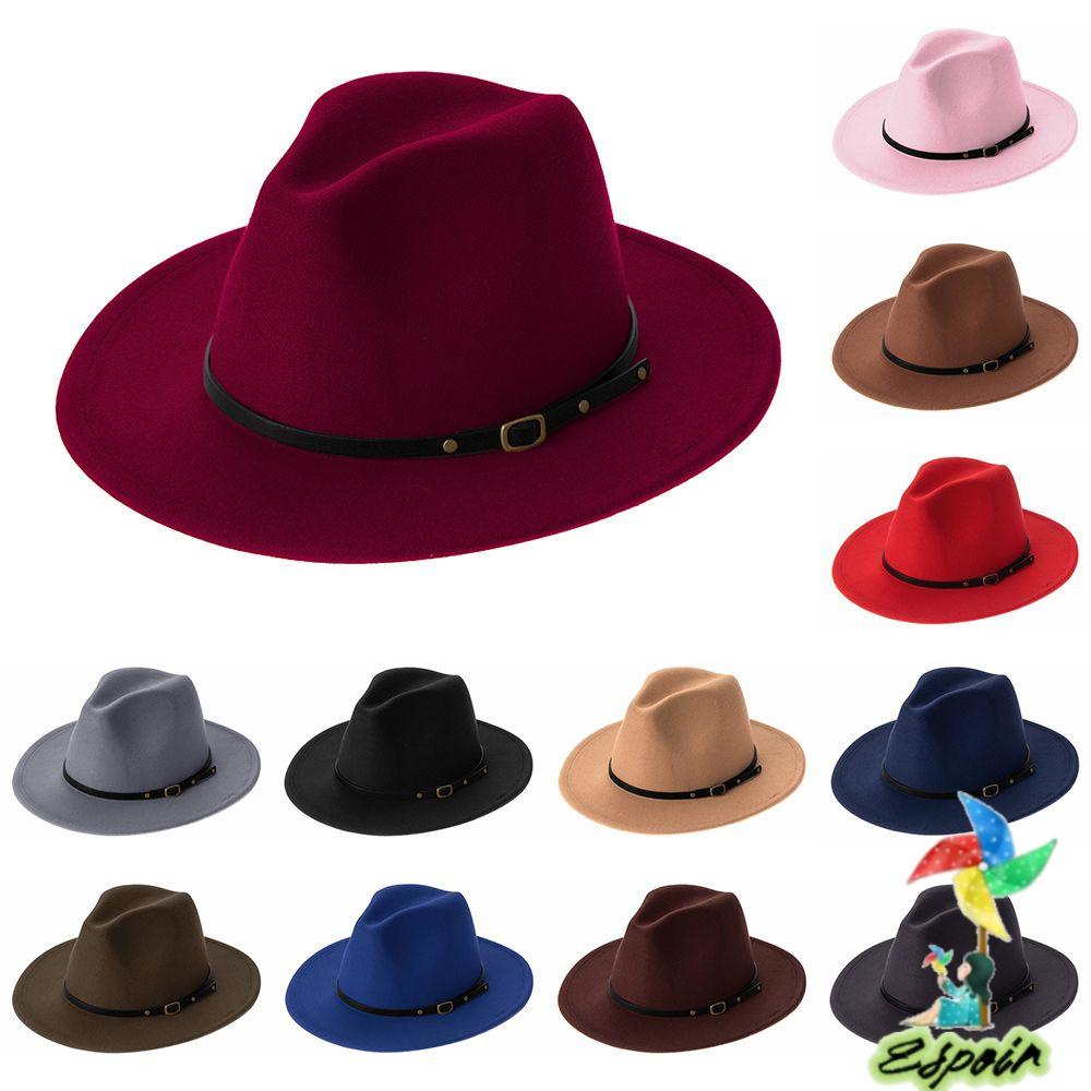 ESPO Mũ Fedora Vải Nỉ Có Khóa Cho Nam Và Nữ