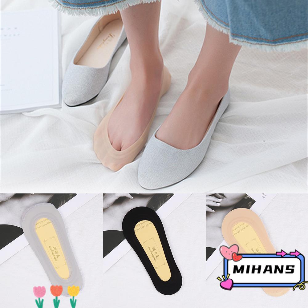 MIH Vớ Thuyền Siêu Mỏng Cổ Thấp Chống Trượt Thời Trang