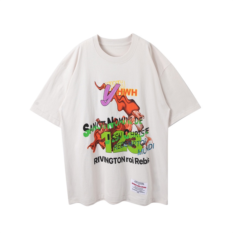 Áo Thun Cotton Ngắn Tay Plus Size Unisex RR523R123