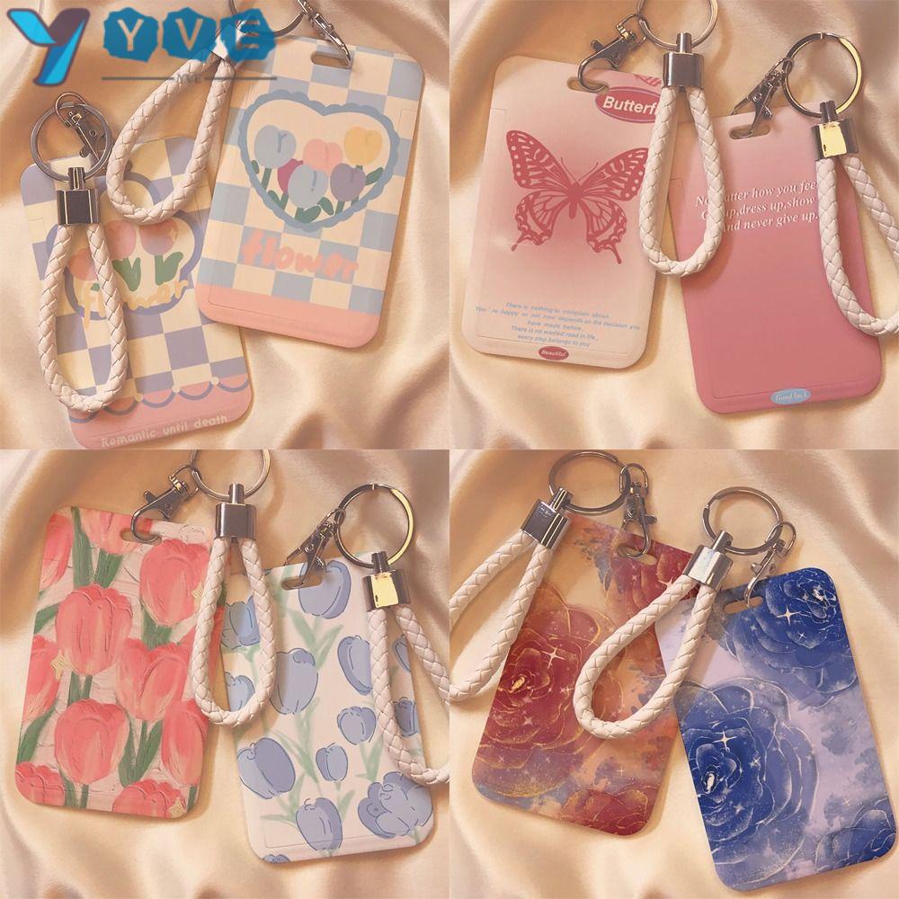 YVE Ví Nhựa Đựng Thẻ Tín Dụng / Xe Buýt Dễ Thương Cho Nam Và Nữ