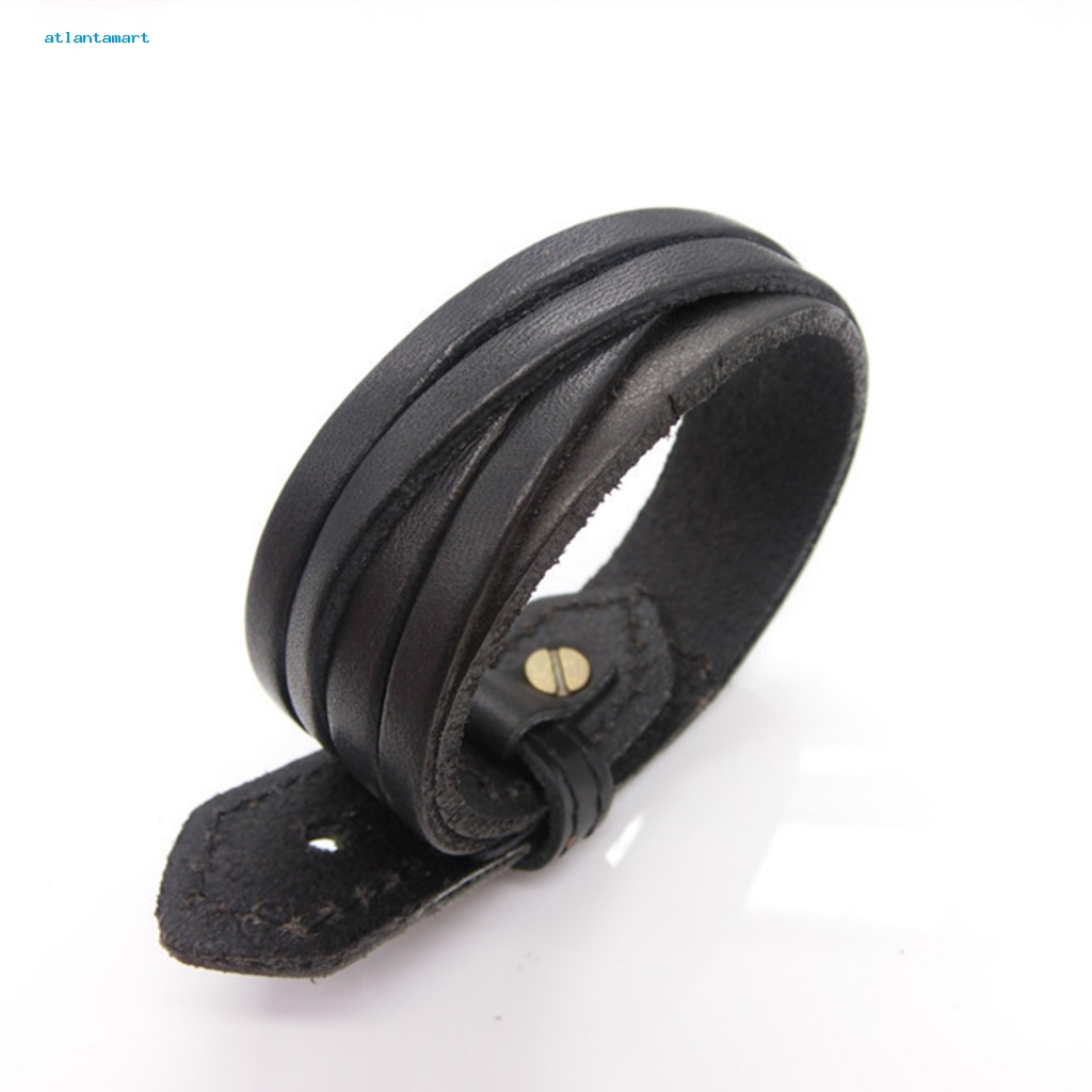 Túi Đựng Đồ Dùng Cao Cấp Tiện Dụng| Vòng Tay Giả Da Nhiều Lớp Phong Cách Punk