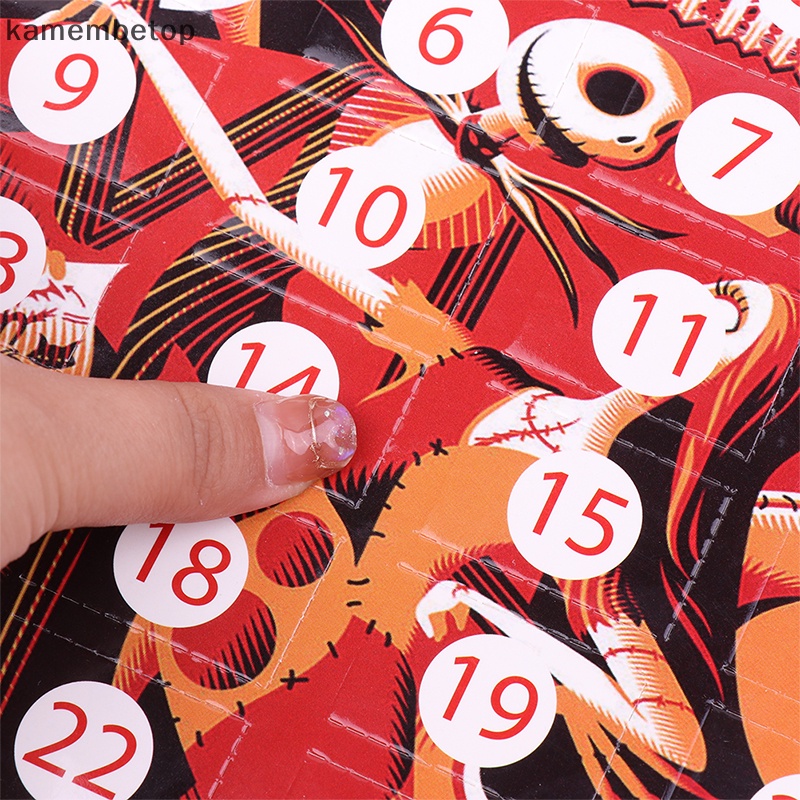 Bộ 24 Lịch Treo Trang Trí Phong Cách Halloween