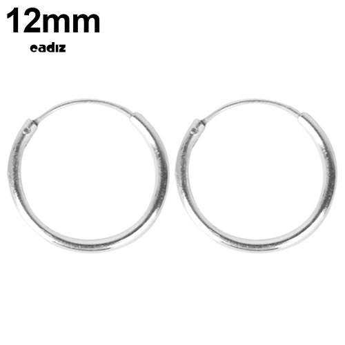 1 Đôi Khuyên Xỏ Mũi / Môi / Tai / Mũi Bằng Bạc Unisex