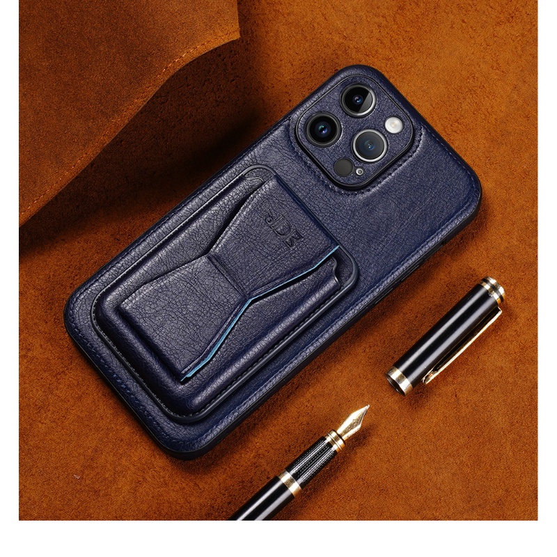 Ốp Điện Thoại Da PU Có Ngăn Đựng Thẻ Dạng Gập Cho iPhone 13 12 11 14 Pro Max 11pro X XS 7 8Plus