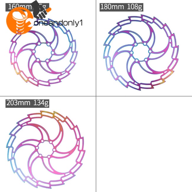 Đĩa Phanh 160 / 180 / 203mm Chuyên Dụng Cho Xe Đạp Leo Núi CNC