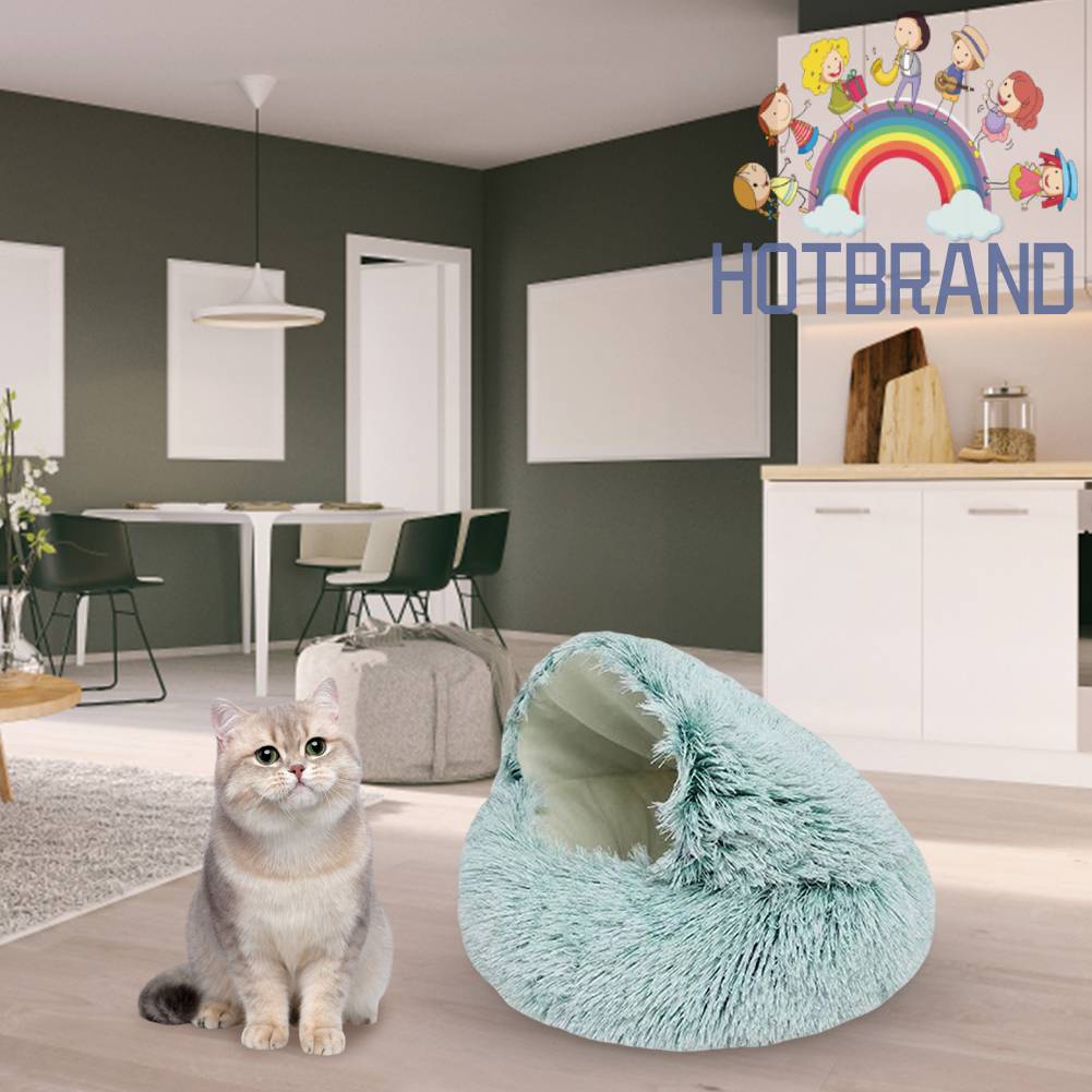 Túi Ngủ Mềm Mại Giữ Ấm Bốn Mùa Dành Cho Mèo