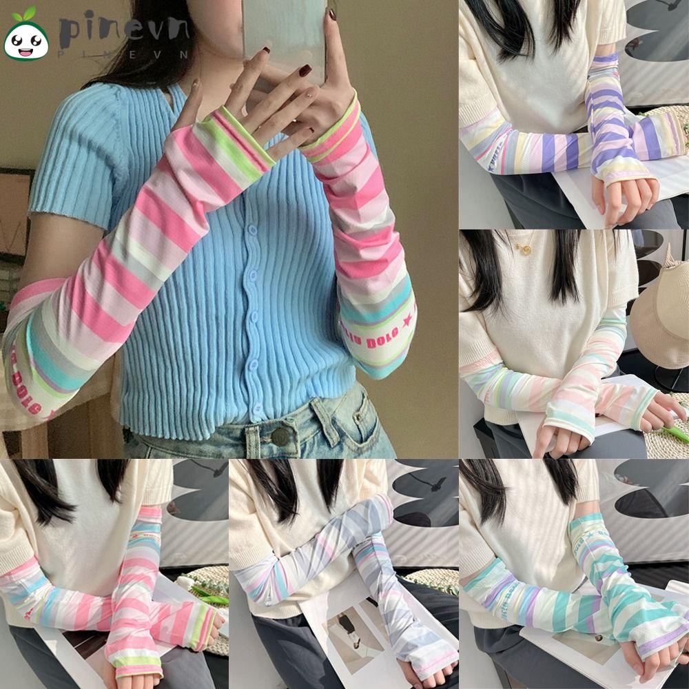 PINEVN Găng Tay Chống Nắng Bằng Lụa Mát Chất Lượng