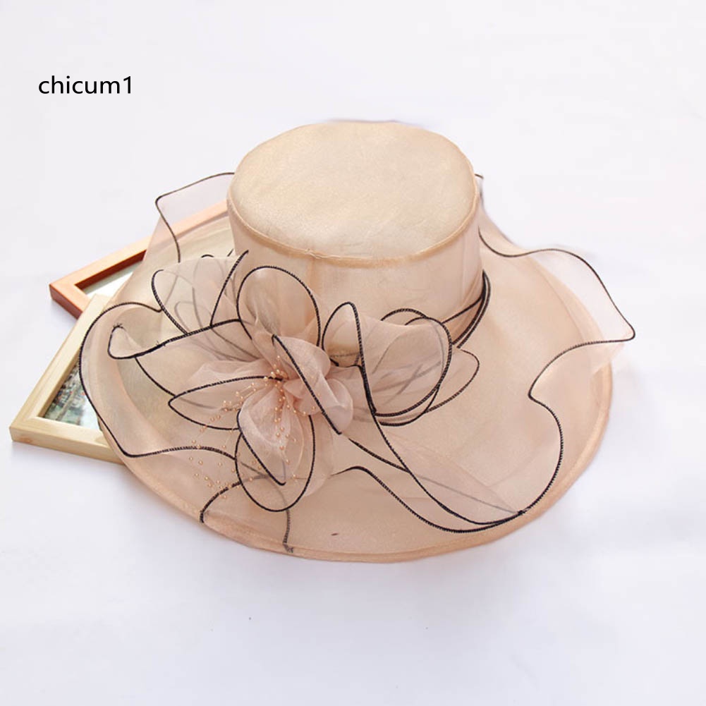 Mũ Chống Nắng Đi Biển Mỏng Nhẹ In Họa Tiết Hoa Thời Trang Tùy Chỉnh