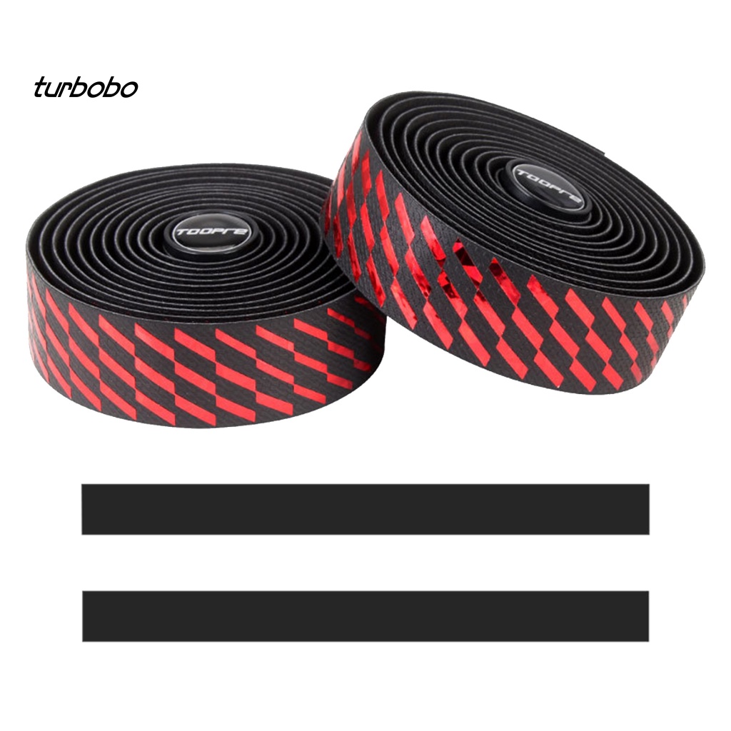 1 Bộ Băng Quấn Tay Lái Xe Đạp Bằng Da Giả EVA Chống Trượt Màu Gradient