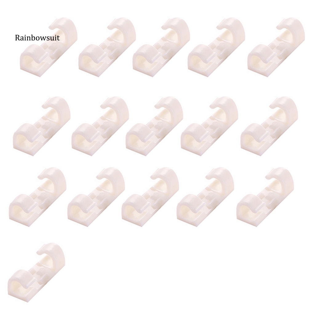 Bộ 20 Giá Đỡ Cố Định Dây Cáp Sạc Tự Dính Tiện Dụng