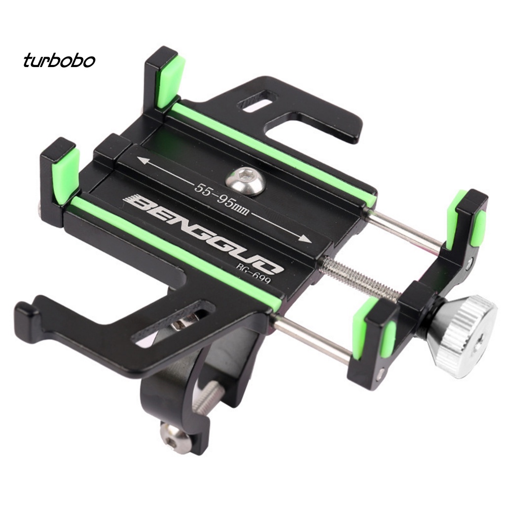 Giá Đỡ Điện Thoại Gắn Tay Lái Xe Đạp Bằng Hợp Kim Nhôm Chống Trượt Tùy Chỉnh Tiện Dụng