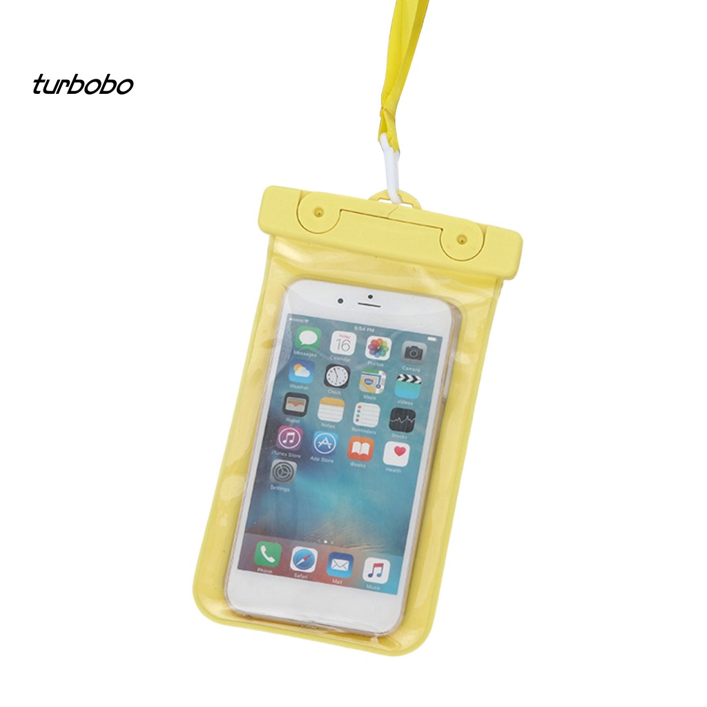 Túi Đựng Điện Thoại Trong Suốt Chống Nước Chống Rò Rỉ Có Dây Đeo