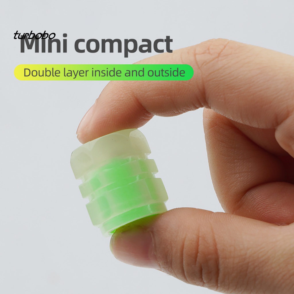 Nắp Van Lốp Xe Hơi Mini Hiệu Ứng Dạ Quang Thông Dụng