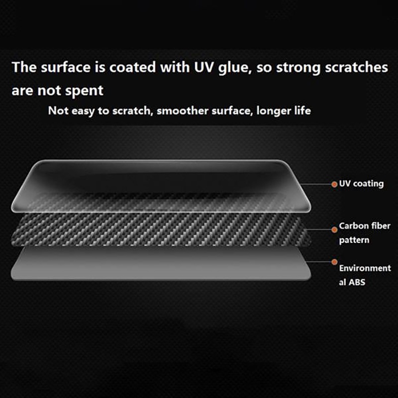 Khung Viền Máy Điều Hòa Bằng Sợi Carbon Cho Nissan Navara NP300 2016-2021