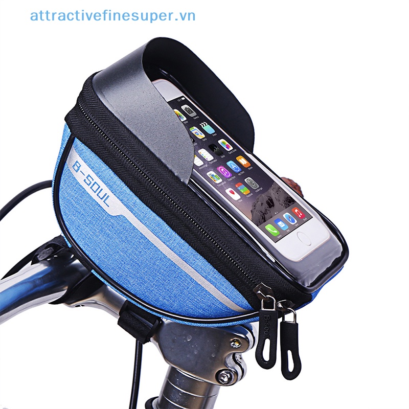 Afs Túi Đựng Điện Thoại Chống Thấm Nước Gắn Khung Trước Xe Đạp Leo Núi