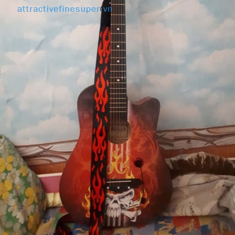 Afs Dây Đeo Đàn Guitar Bằng Nylon Nhiều Màu Sắc Có Thể Điều Chỉnh