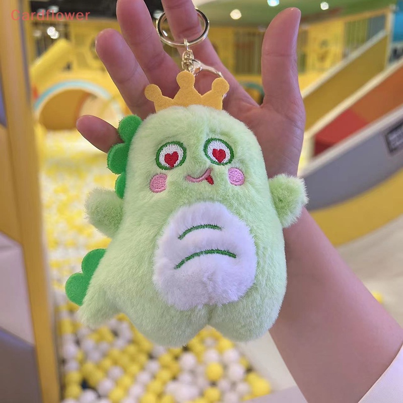 1 Móc Khóa Khủng Long Nhồi Bông 15cm Dễ Thương