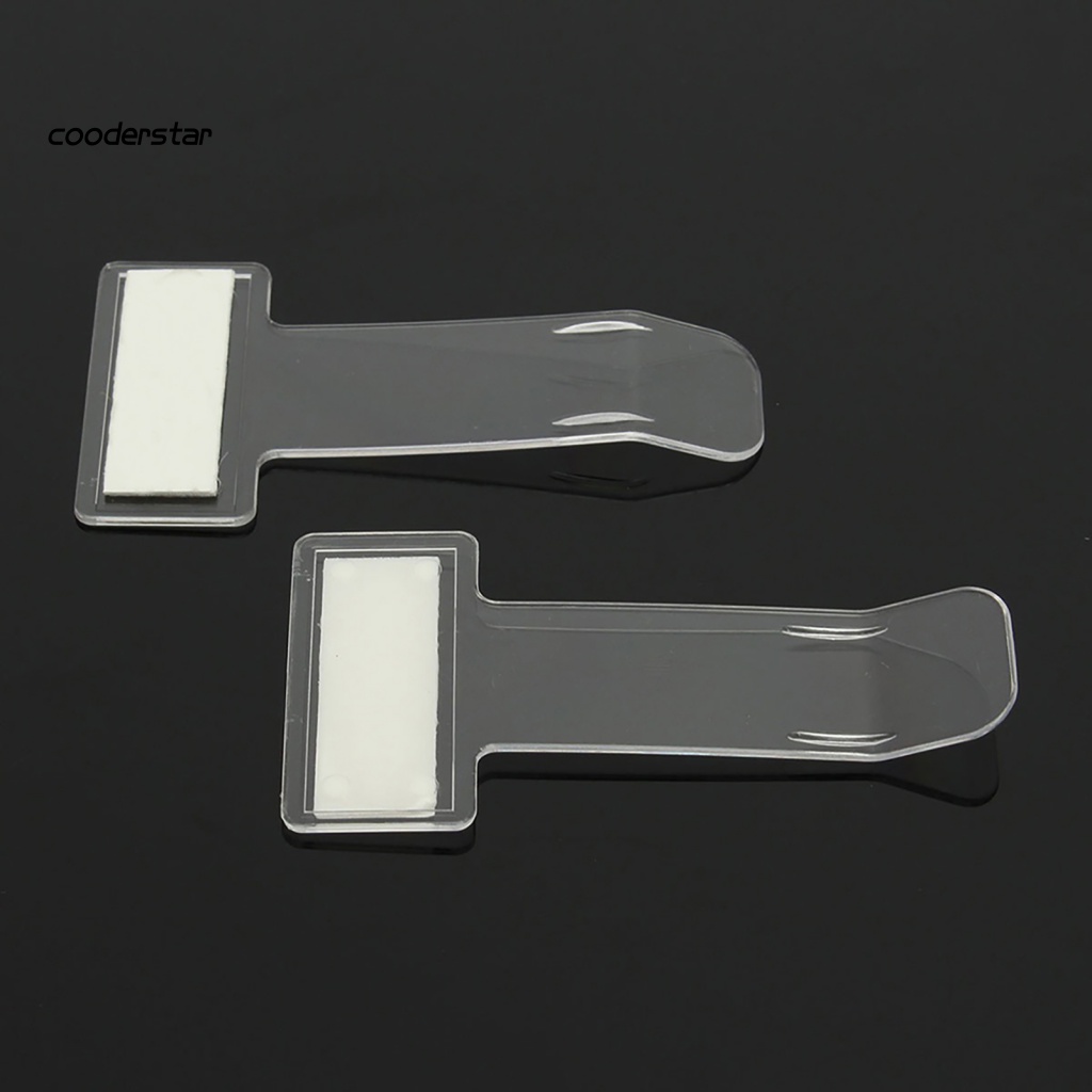 Kẹp Cố Định Vé Máy Bay Bằng Nhựa Trong Suốt Siêu Bền Tiện Dụng Cho Văn Phòng