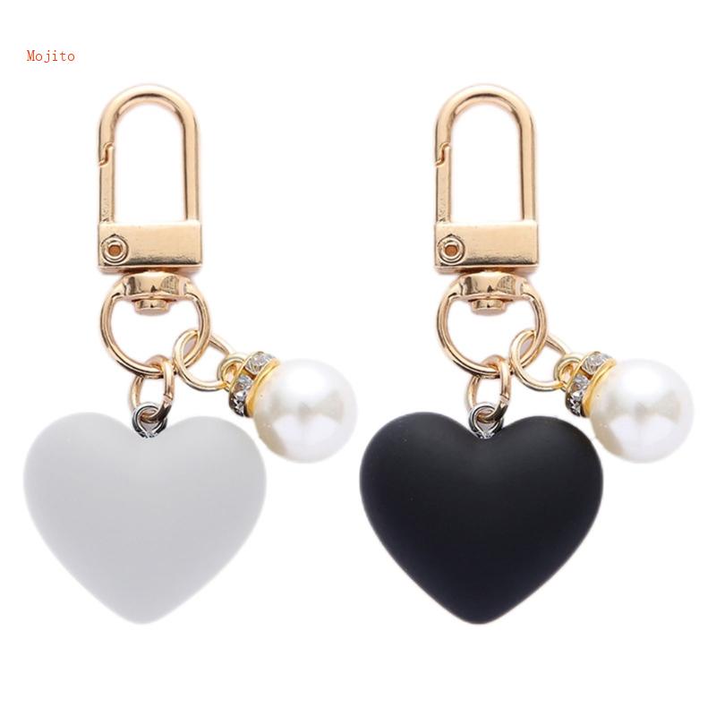 Mojito Móc Khóa Hình Trái Tim Bằng Resin Thời Trang Dành Cho Điện Thoại / Túi Xách / Chìa