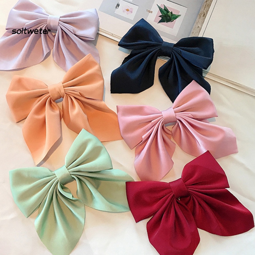 Kẹp Tóc Hình Nơ Dễ Thương Thời Trang Cho Bé Gái