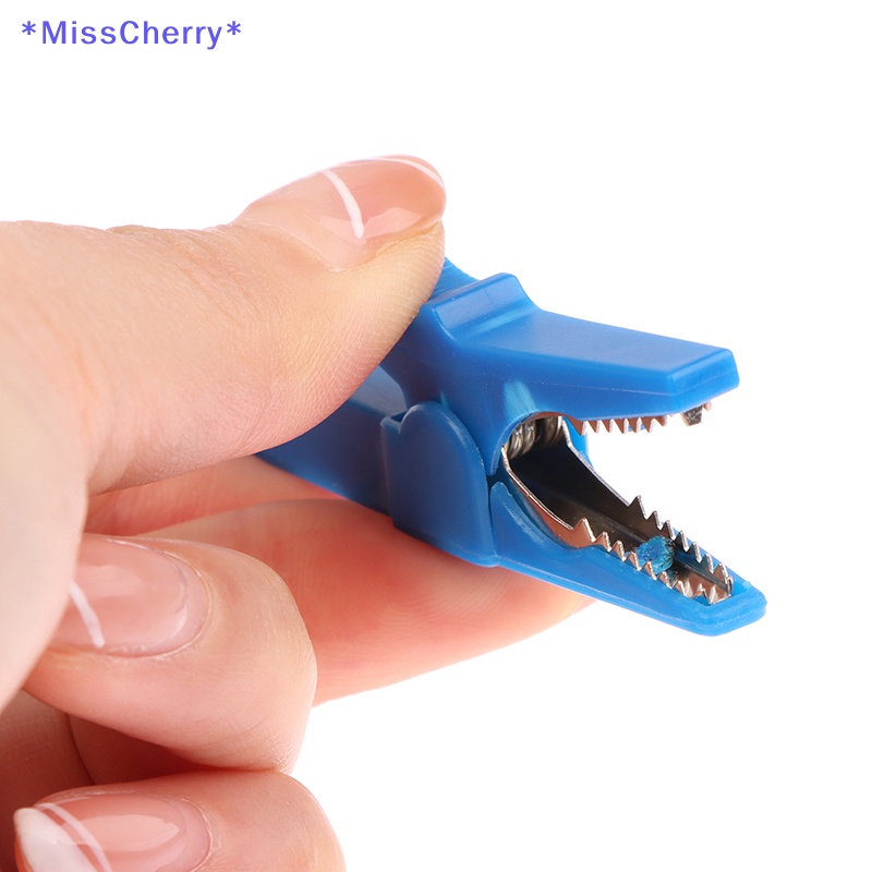 Kẹp Cá Sấu 55mm Kèm Dây Cáp Đầu Nối 4mm Cho Đồng Hồ Vạn Năng Kế Mới