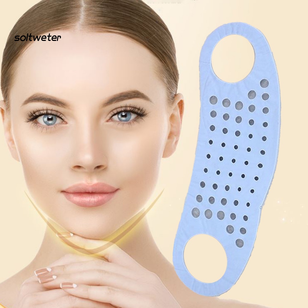 Đai Silicone Đeo Nâng Cơ Mặt Dễ Sử Dụng Giúp Da Săn Chắc Khi Ngủ