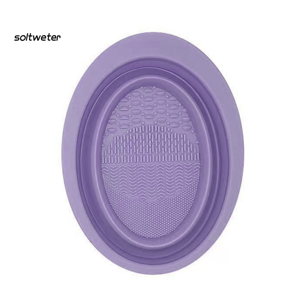 Bộ 3 Miếng Xốp Làm Sạch Cọ Trang Điểm Có Độ Đàn Hồi Cao