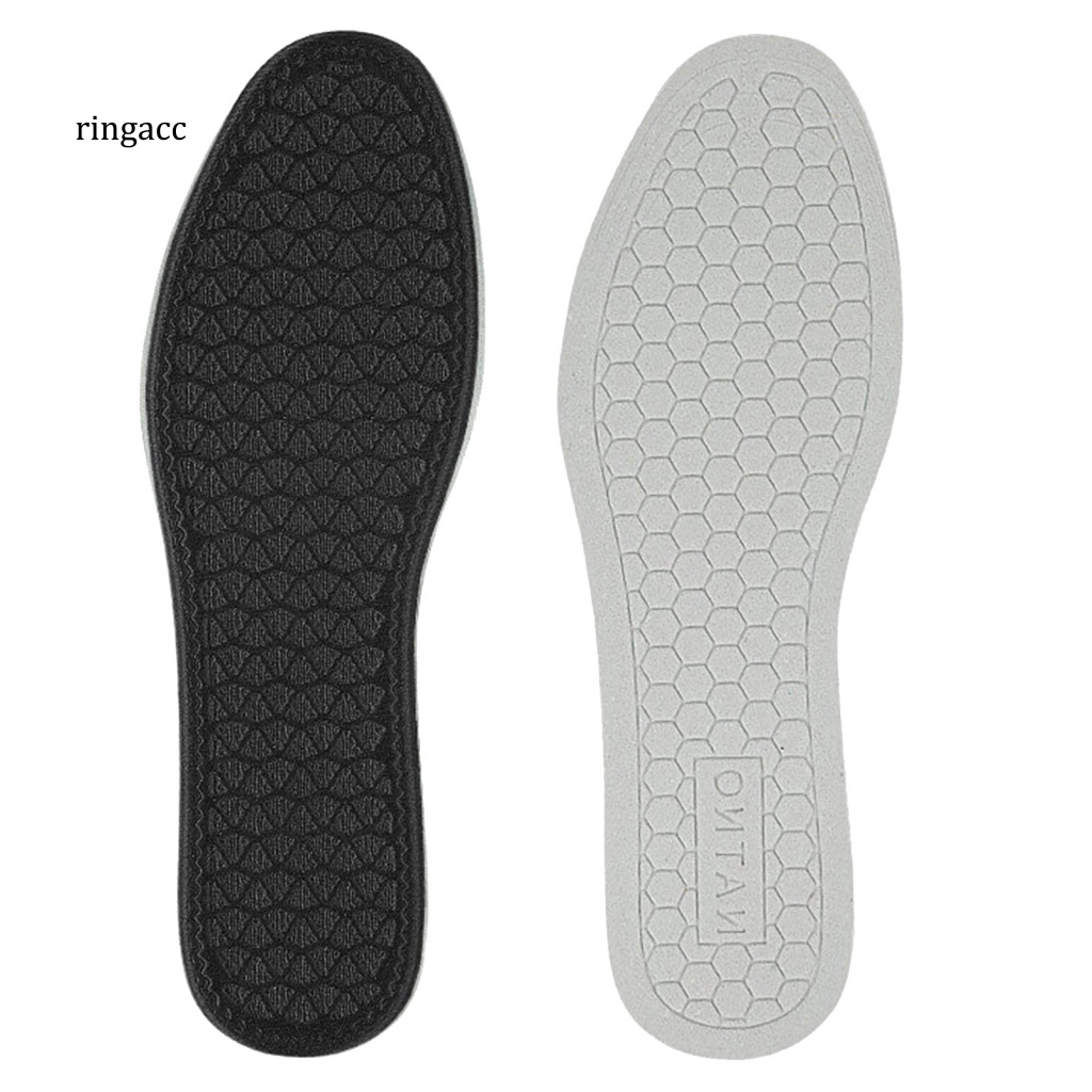 1 Cặp Đế Lót Giày Thoáng Khí Thấm Hút Mồ Hôi Thiết Kế Tổ Ong Cho Hoạt Động Ngoài Trời