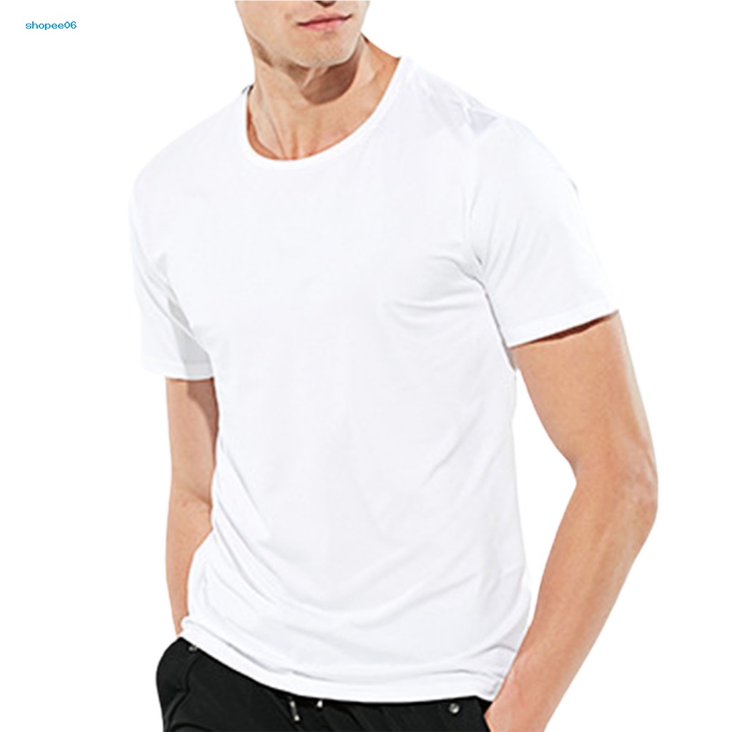 Áo Thun Thể Thao PEMG Màu Sắc Trơn Chống Thấm Nước Nhanh Khô Thời Trang Mùa Hè Cho Nam